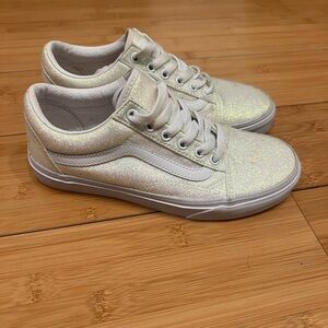 Vans Iridescent White Sneakers